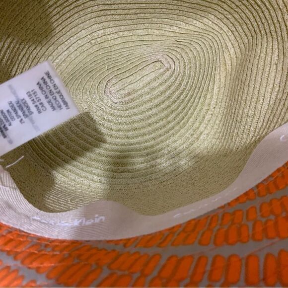 Calvin Klein hat beautiful tan orange - Picture 5 of 8